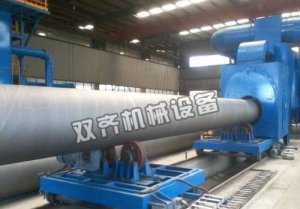 QBGN63鋼管內 外壁拋丸清理機